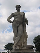 Cincinnatus statue de foyatier jardin des tuileries